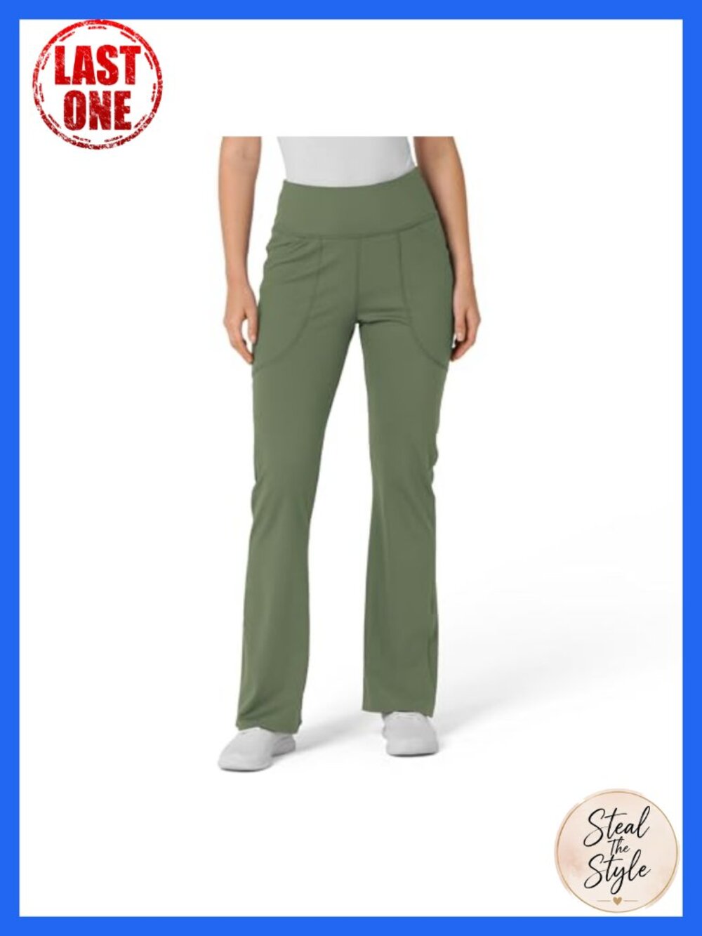 Renew Knit Flare Yoga Scrub Pant